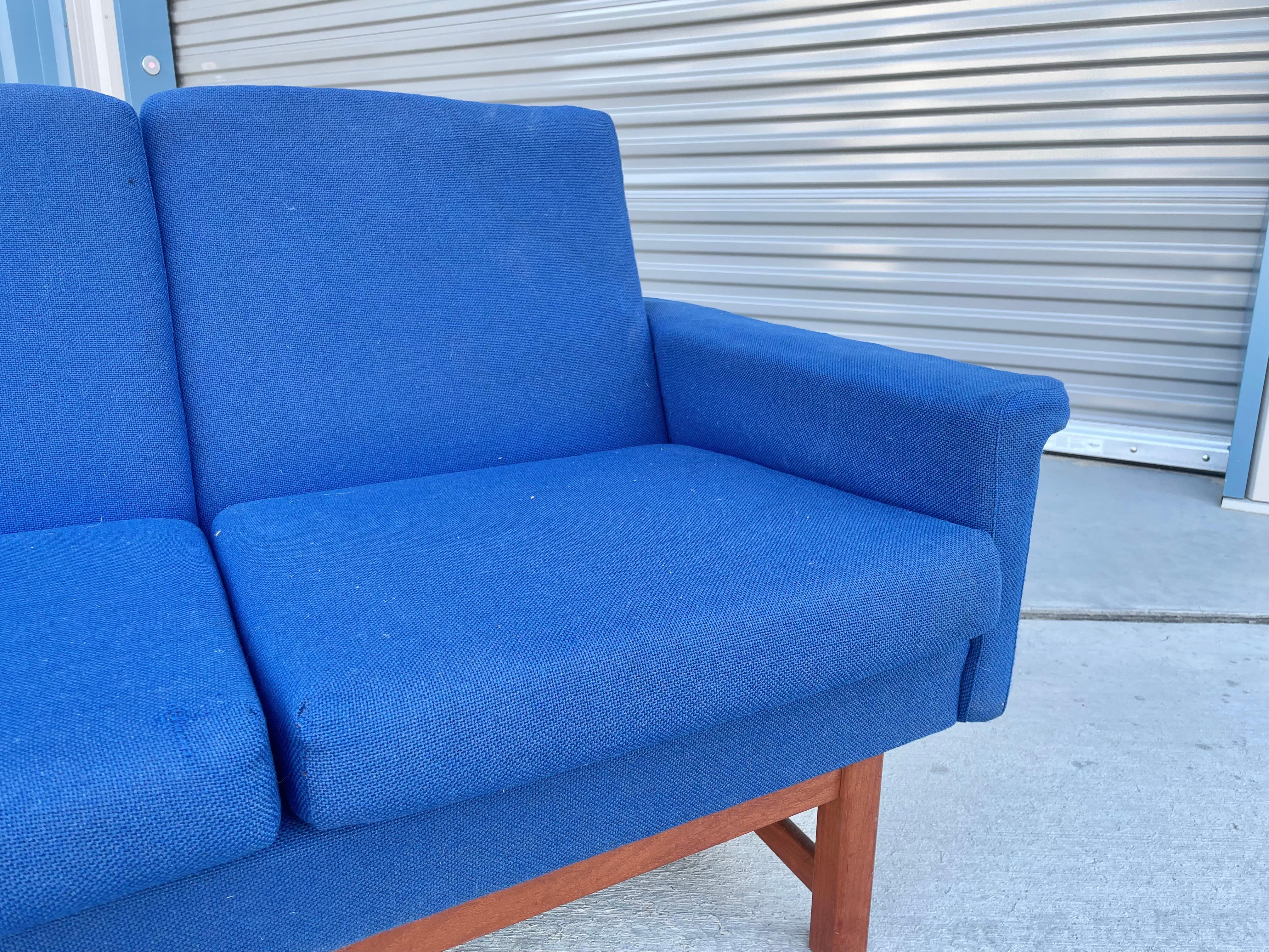 Danish Modern Teak Sofa For Sale 6