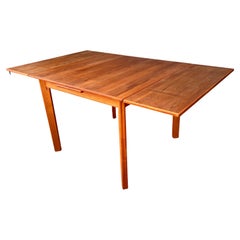 Danish Modern Teak Square / Rectangle Dining Table