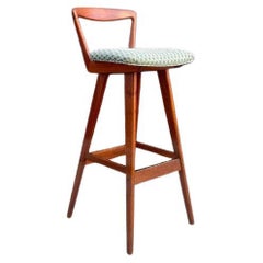 Danish Modern Teak Stool by Henry Rosegren Hansen