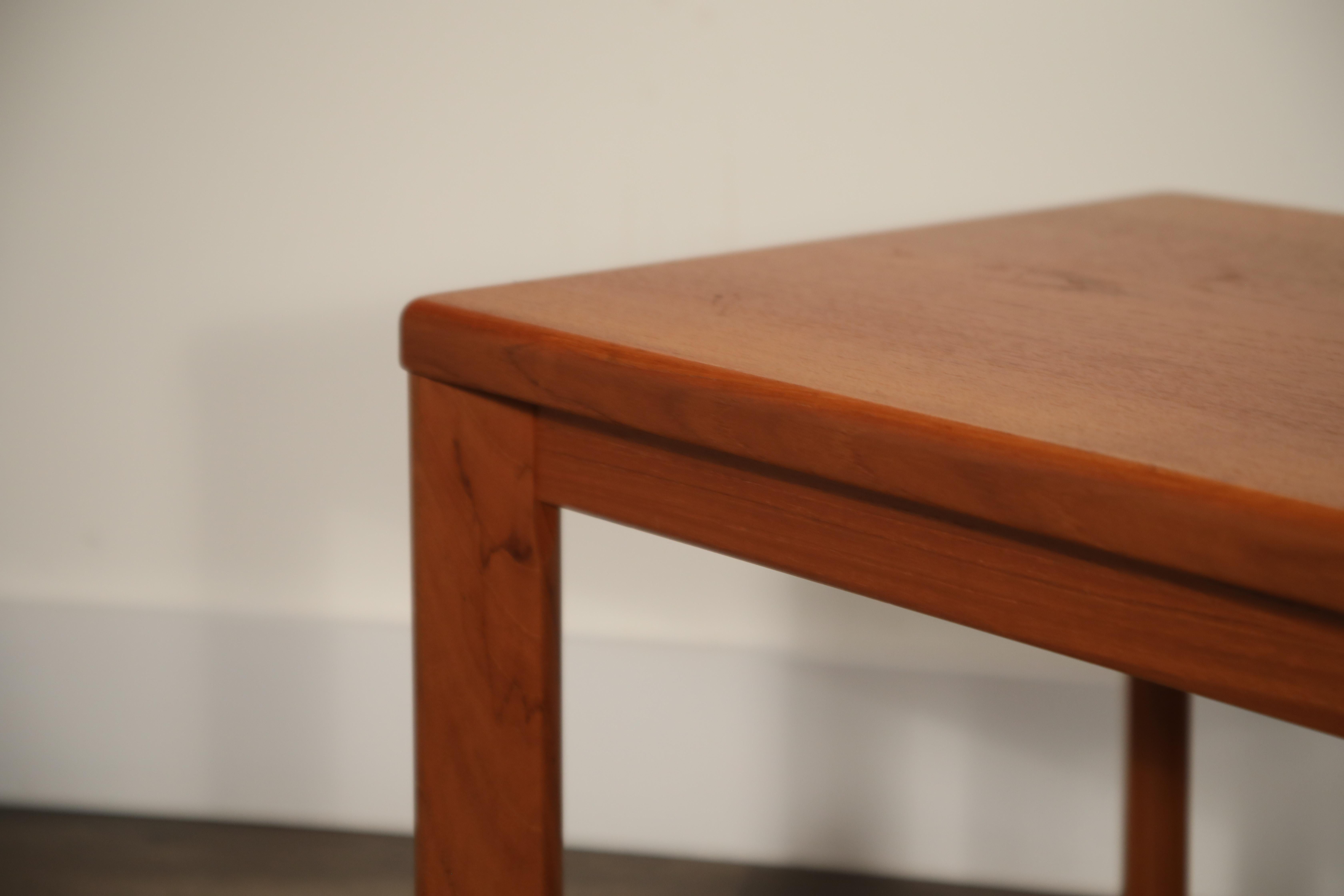 Danish Modern Teak Table by Henning Kjaernulf for Vejle Stole & Møbelfabrik 2