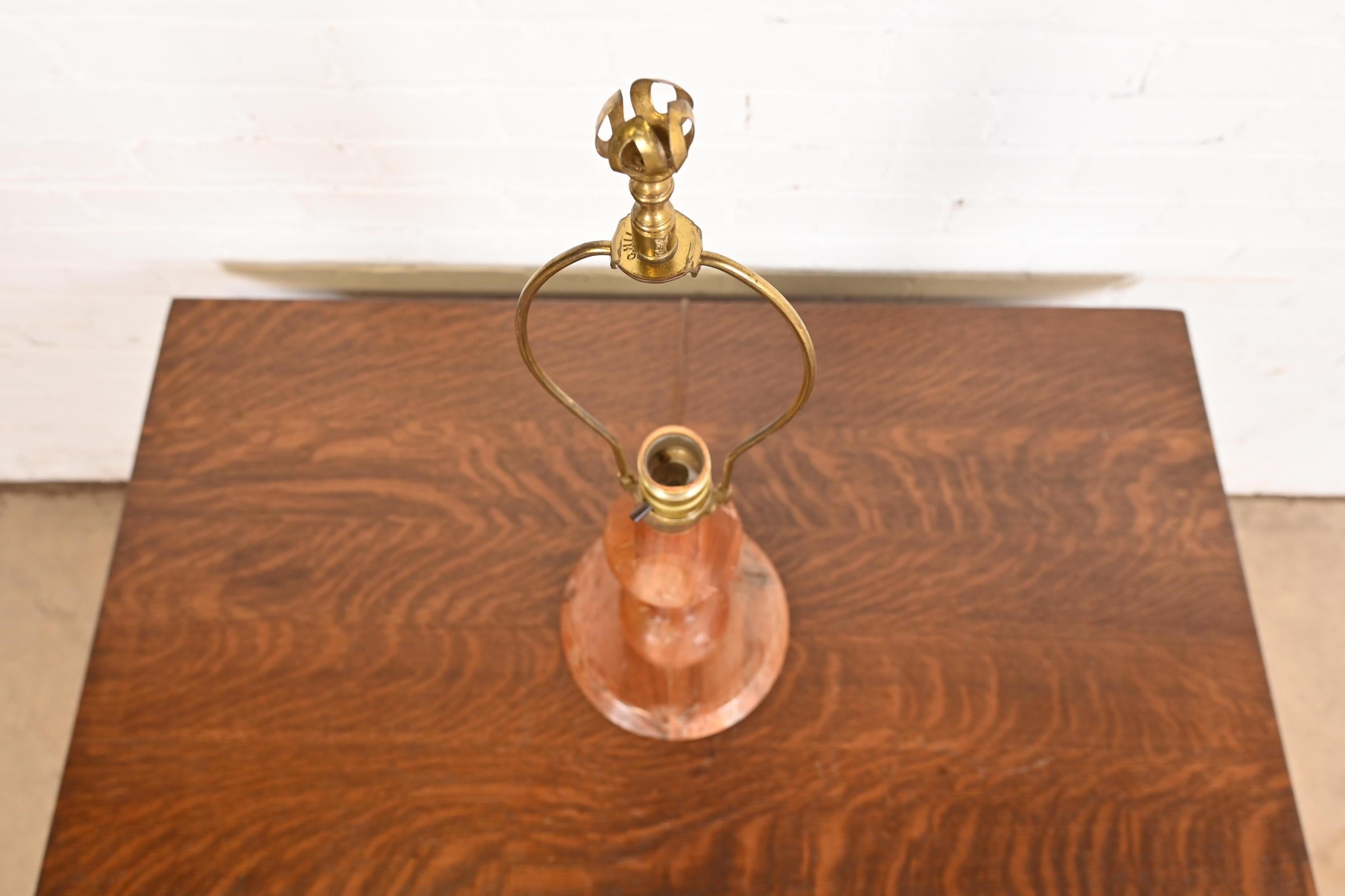 Mid-20th Century Danish Modern Teak Table Lamp, Circa 1960s For Sale