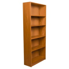 Vintage Danish Modern Teak Tall Bookcase