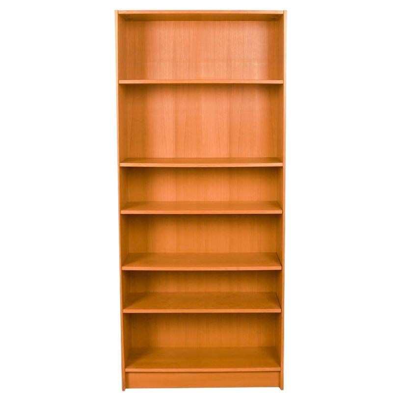 Danish Modern Teak Tall Bookcase