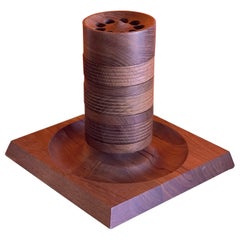 Danish Modern Teak Tarnspil "Tower Game" by Piet Hein for Skjode Skjern