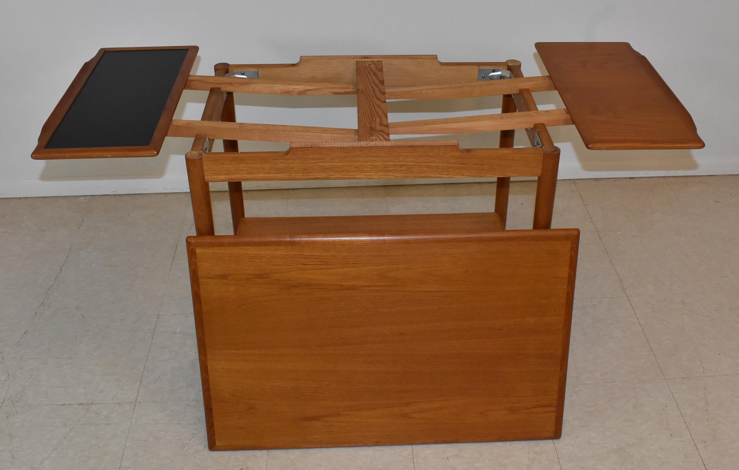 20th Century Danish Modern Teak Tea / Bar Cart by Dyrlund