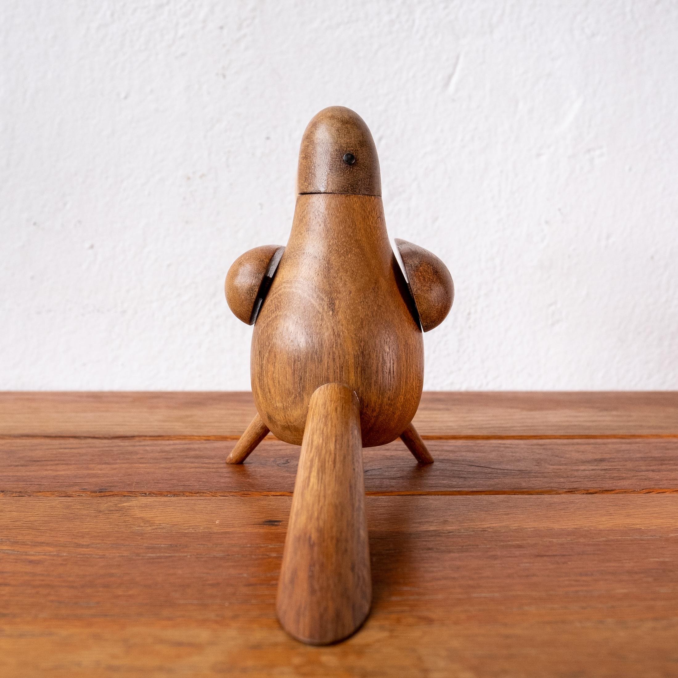 Danish Modern Teak Toucan Pepper Mill 1