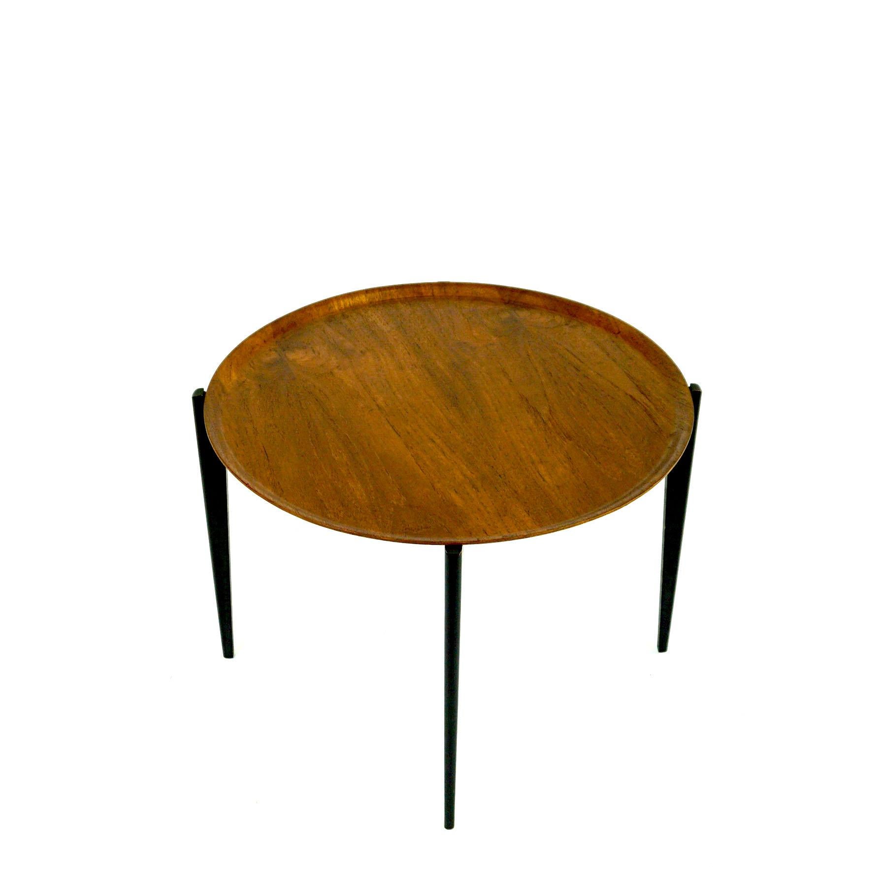 Swedish Scandinavian Modern Teak Tray Coffee Table in the Style of Willumsen and Engholm