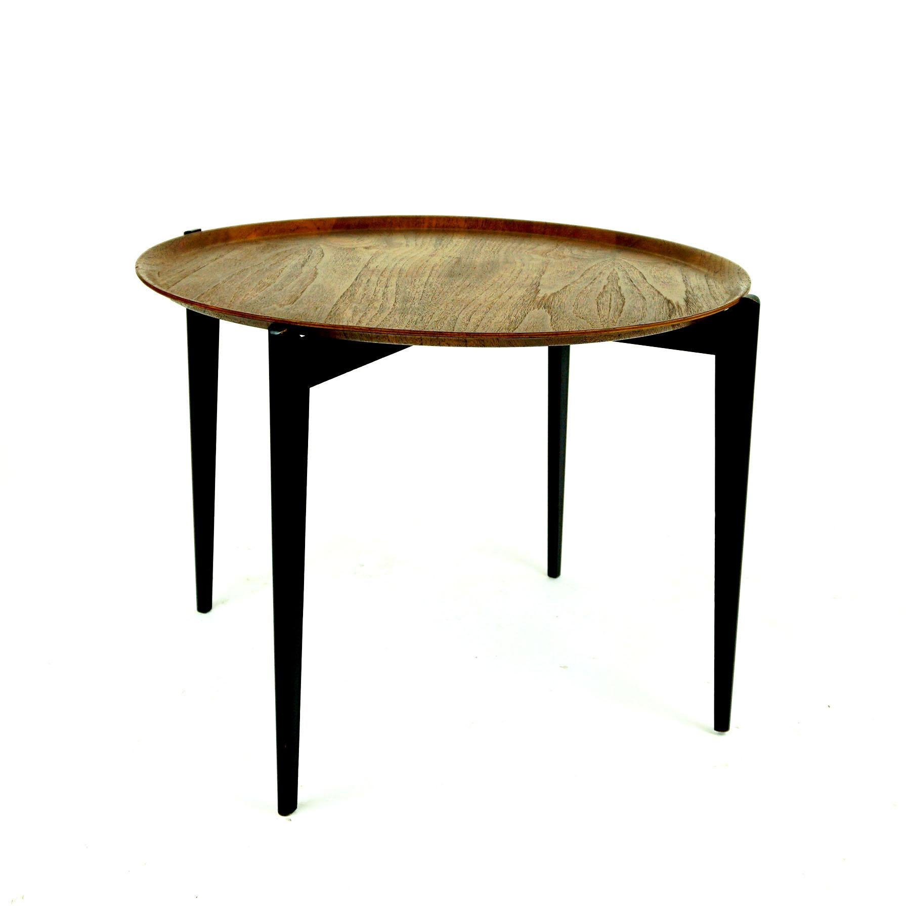 Mid-20th Century Scandinavian Modern Teak Tray Coffee Table in the Style of Willumsen and Engholm