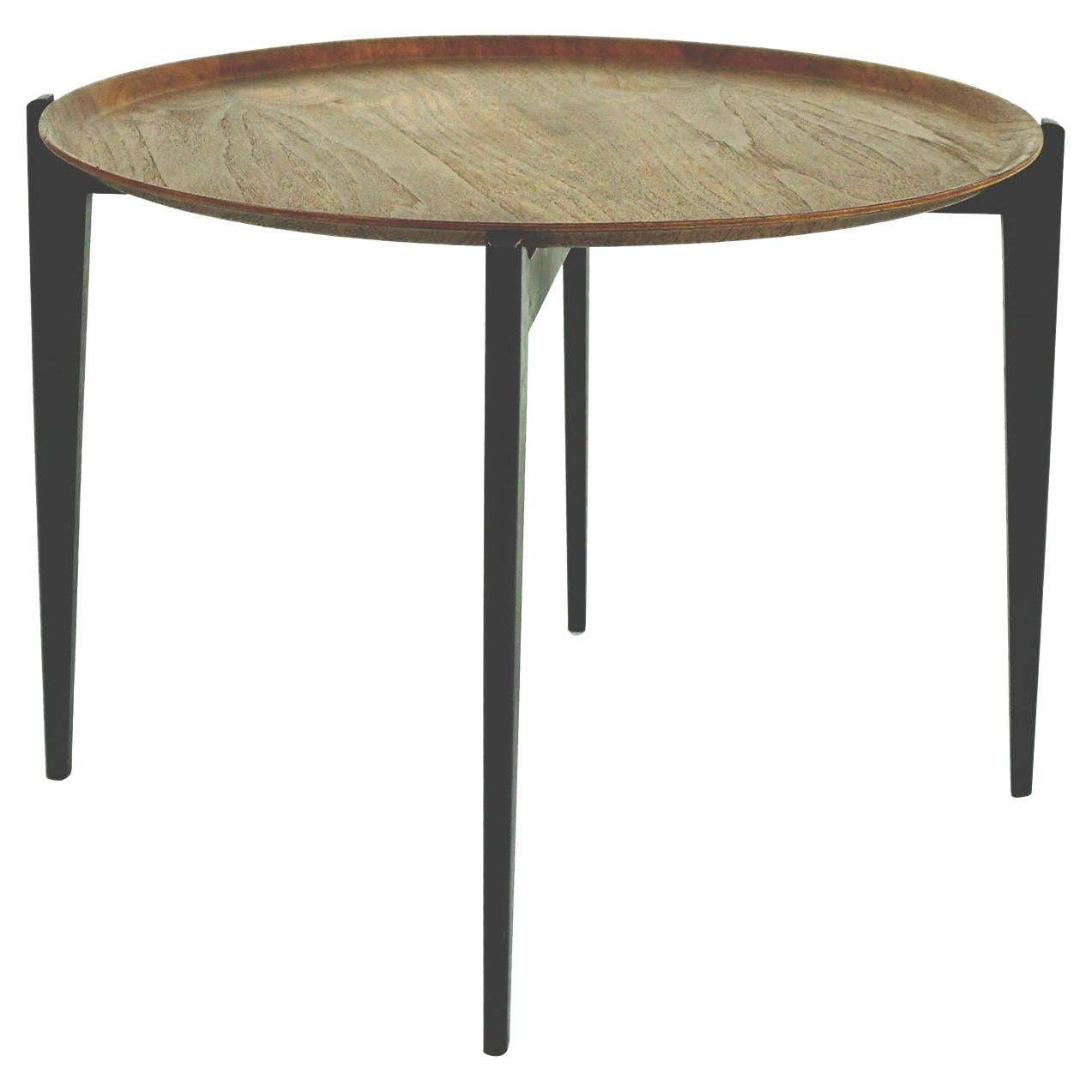 Scandinavian Modern Teak Tray Coffee Table in the Style of Willumsen and Engholm