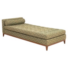 Lit de jour rembourré en teck, style moderne danois