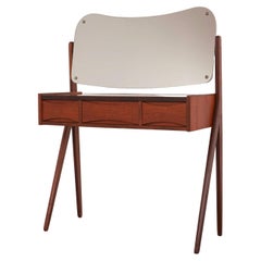 Antique Danish Modern Teak Vanity by Arne Vodder