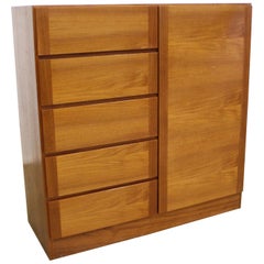 Danish Modern Teak Vinde Mobelfabrik Gentleman's Chest Dresser