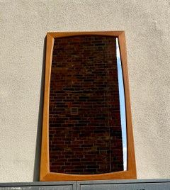 Danish Modern Teak Wall Mirror by Aksel Kjersgaard, 1960s