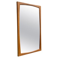 Dänischer moderner Wandspiegel aus Teakholz von Aksel Kjersgaard, 1960er Jahre