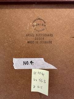 Danish Modern Teak Wall Mirror by Aksel Kjersgaard for Odder Mobler