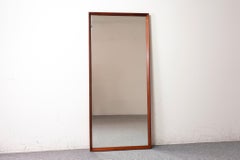 Danish Modern Teak Wall Mirror