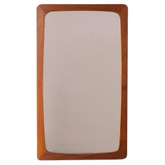 Dänischer Modern Teak Wandspiegel