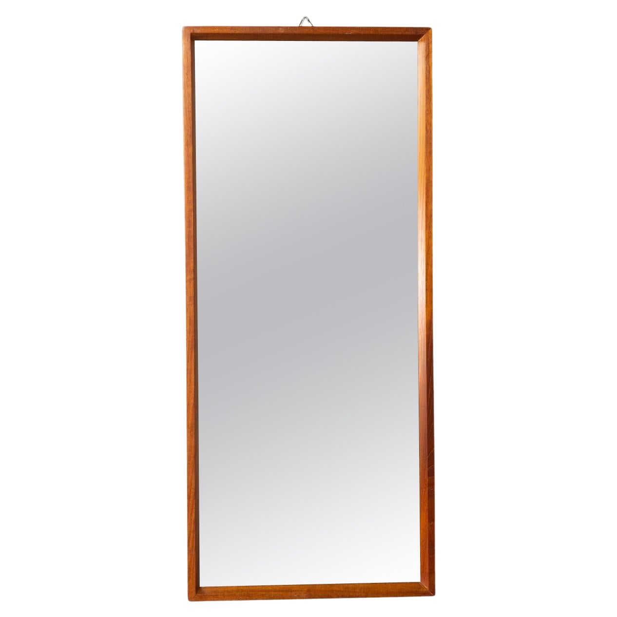 Dänischer Modern Teak Wandspiegel