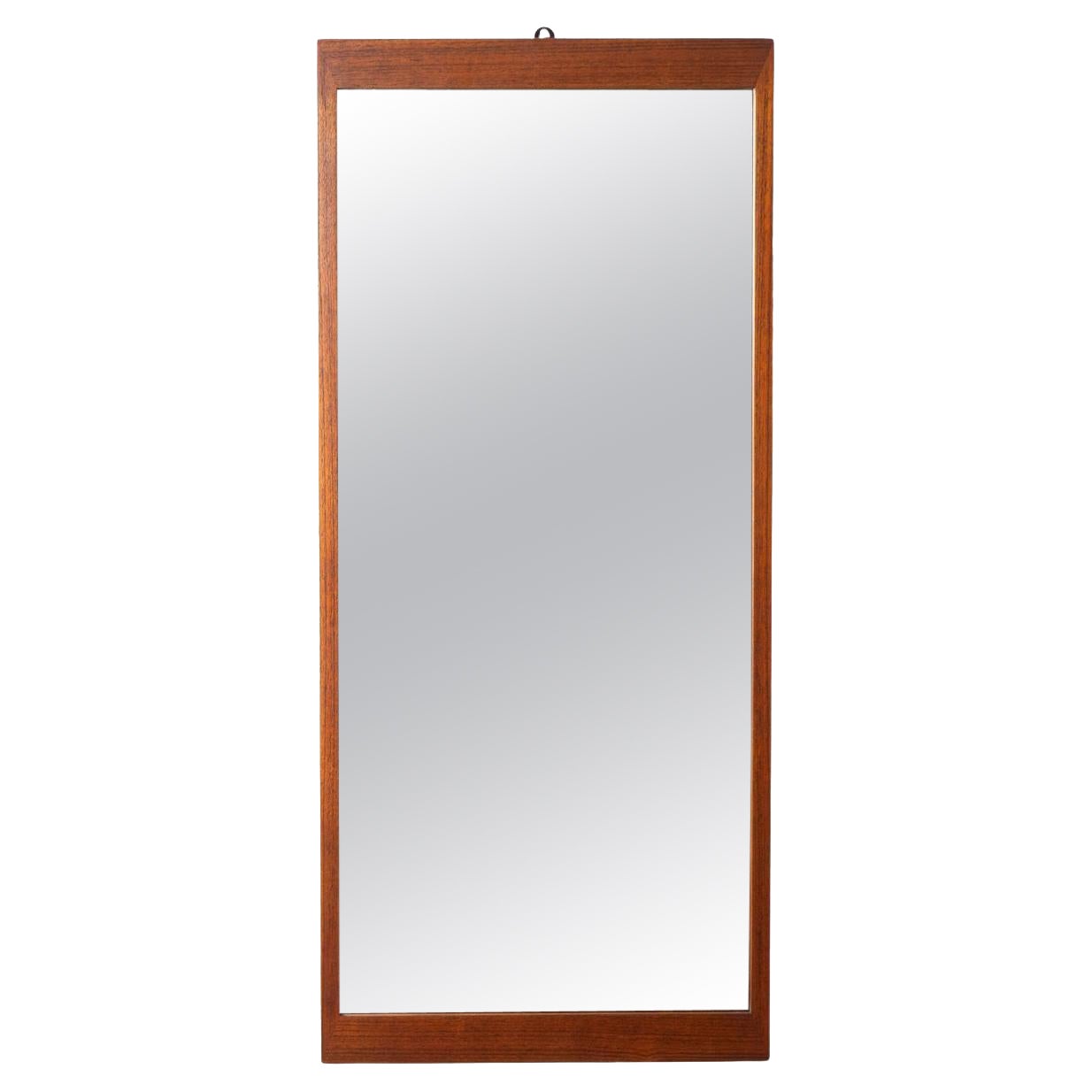 Dänischer Modern Teak Wandspiegel