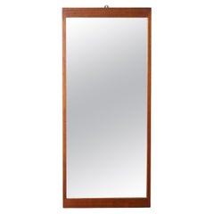 Dänischer Modern Teak Wandspiegel
