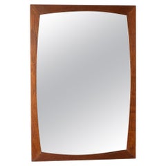 Danish Modern Teak Wall Mirror