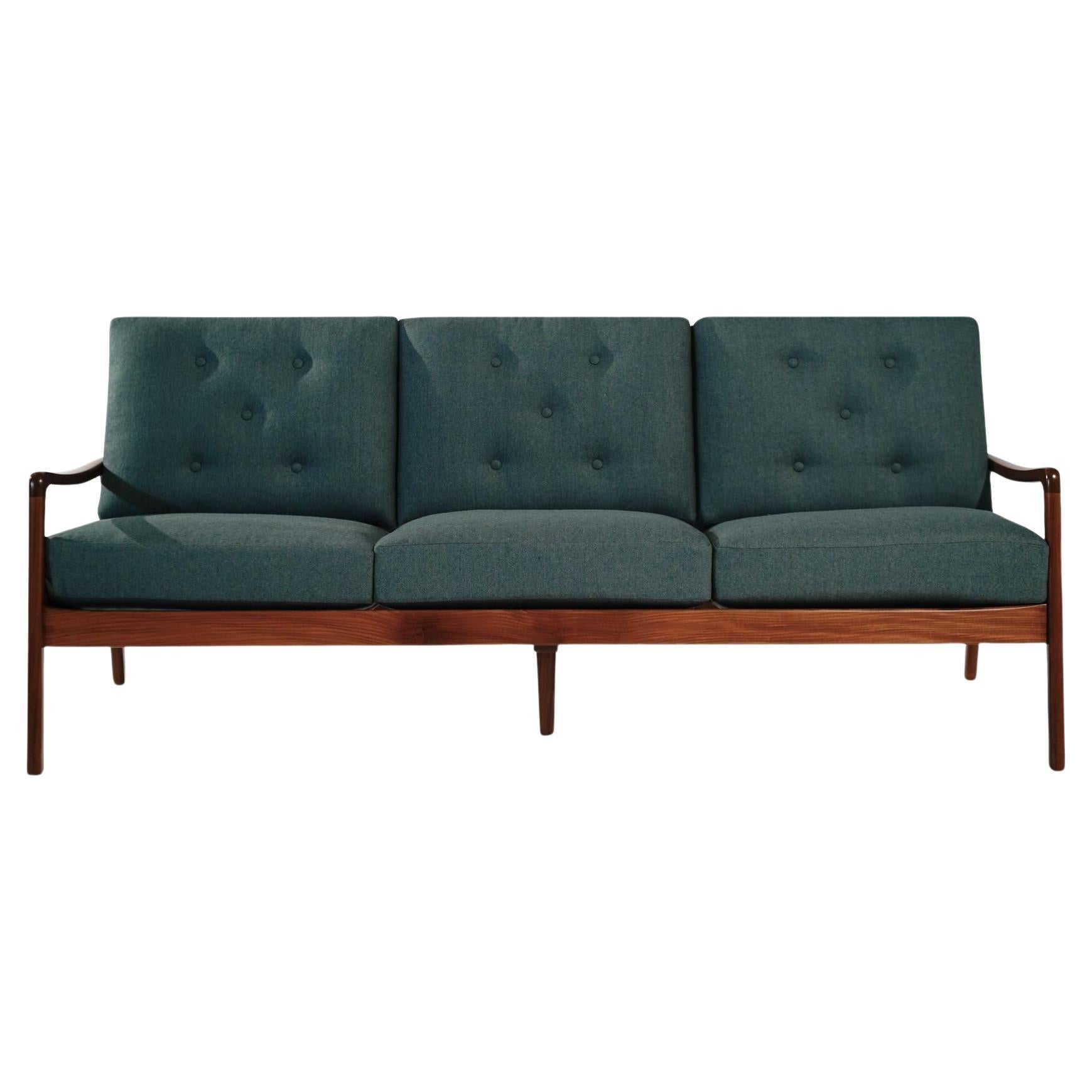 Dänisches modernes Dreisitzsofa, um 1960