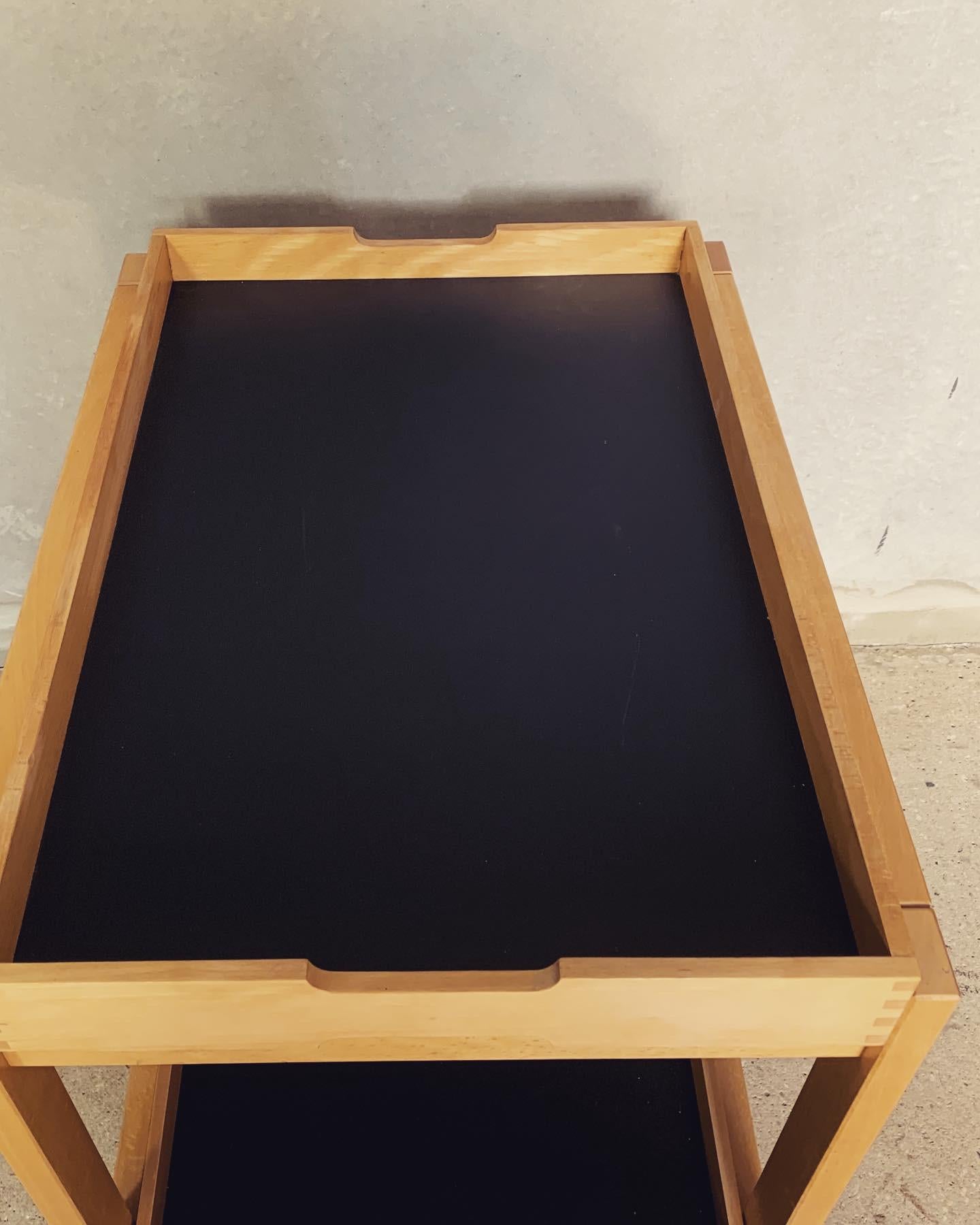 Danish Modern Tray Table by FDB Møbler, Denmark, 1970s For Sale 1