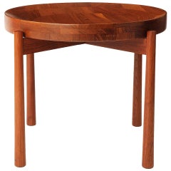 Table à plateau moderne danoise des années 1960 de Jens Quistgaard pour Richard Nissen