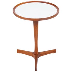 Danish Modern Tri-Leg Teak Side Table by Hans C. Andersen