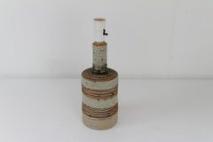 Danish Modern Tue Poulsen Ceramic Table Lamp, 1960s.