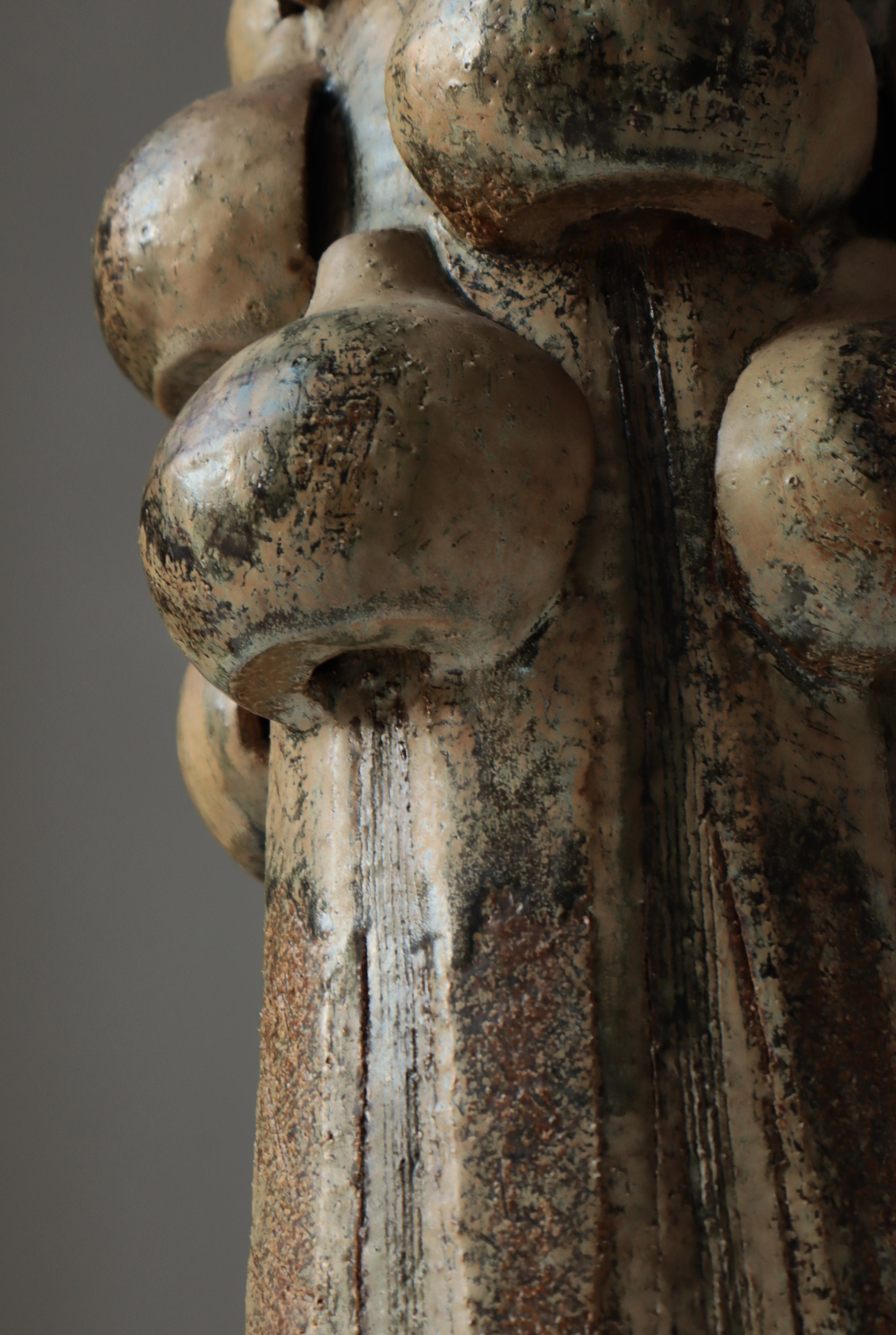 Danish Modern Unique Stoneware Table Lamp by Noomi Backhausen / Søholm, 1960s For Sale 5