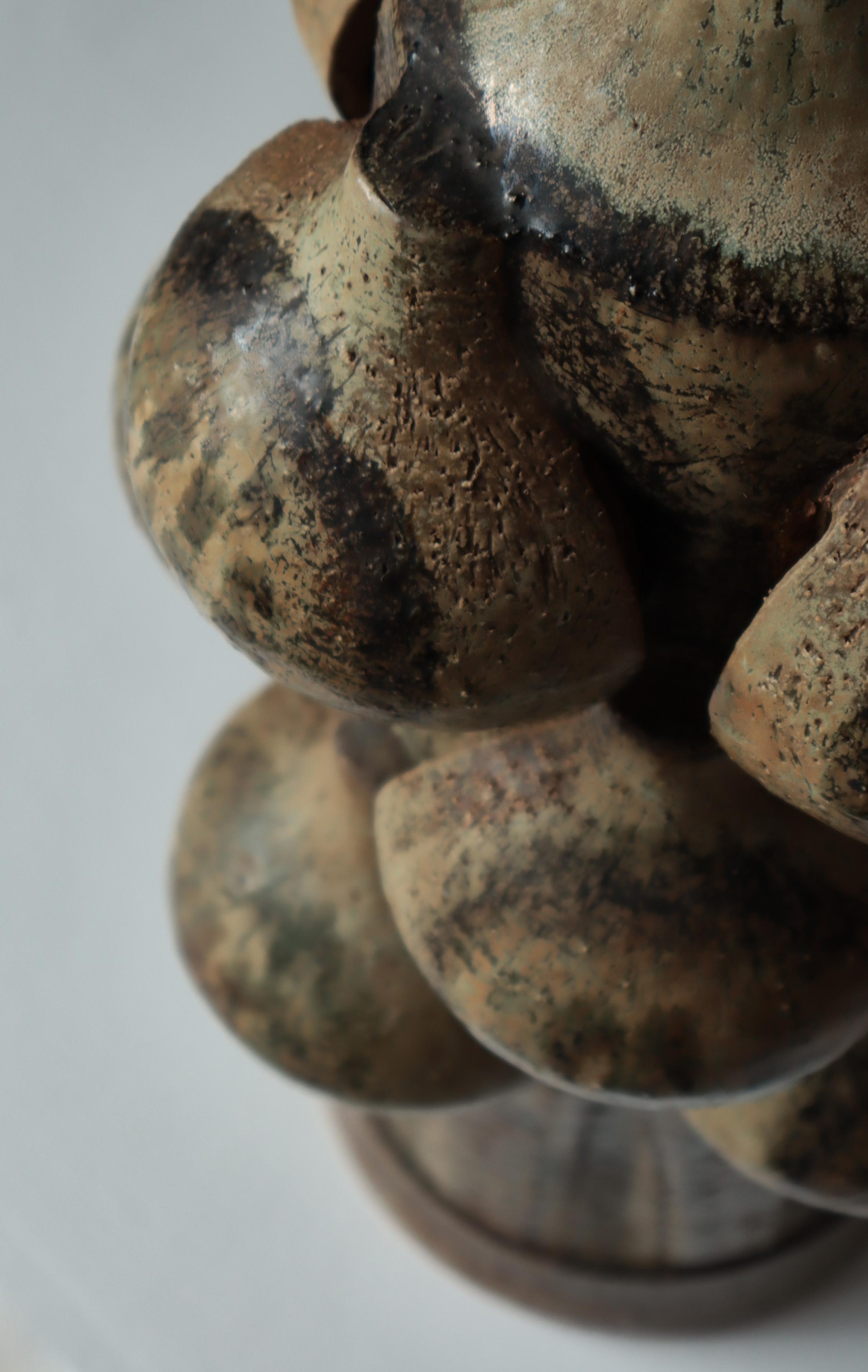 Danish Modern Unique Stoneware Table Lamp by Noomi Backhausen / Søholm, 1960s For Sale 6