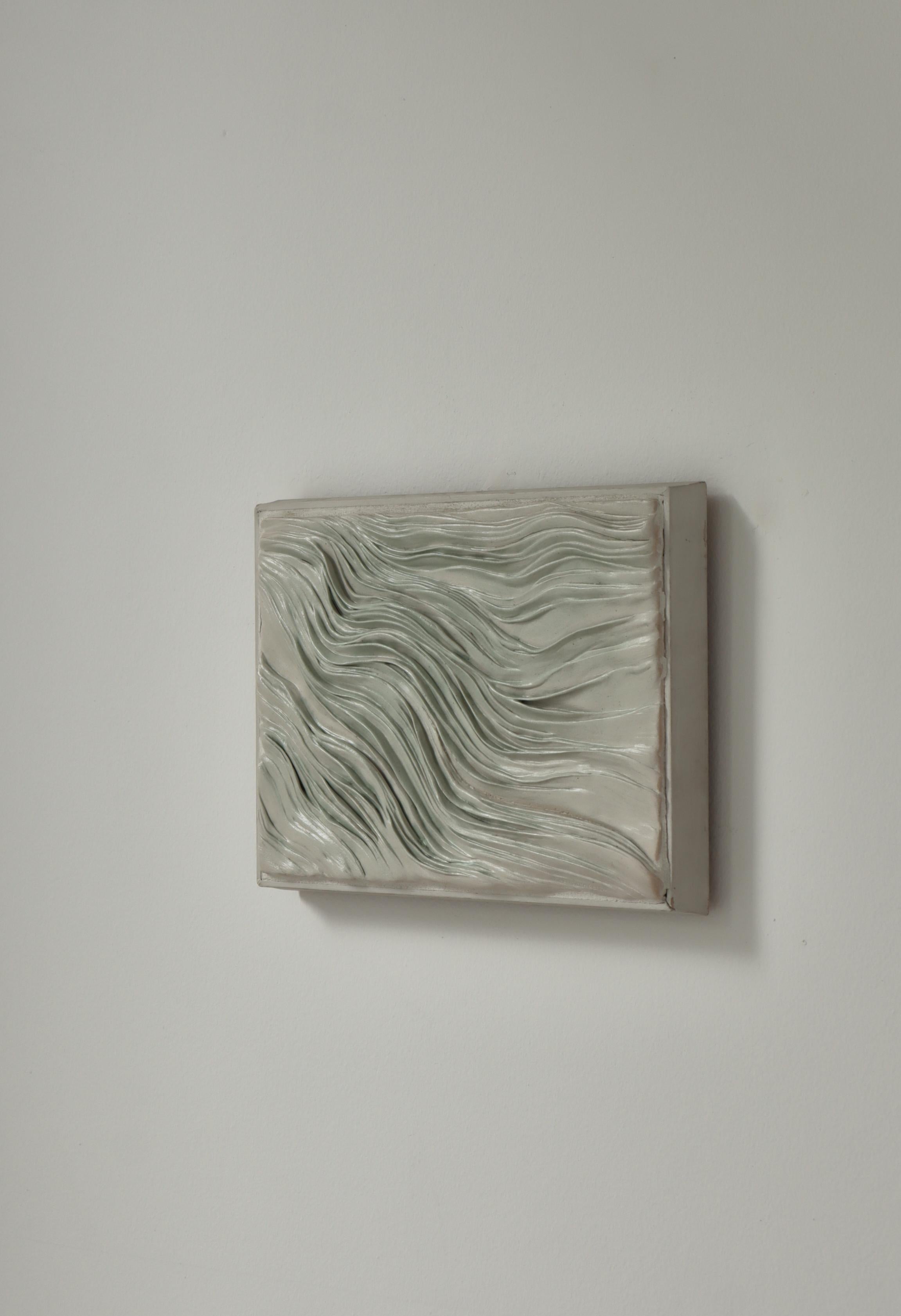 Scandinave moderne Relief mural moderne danois en grès unique par Tove Anderberg, Danemark, années 1970 en vente