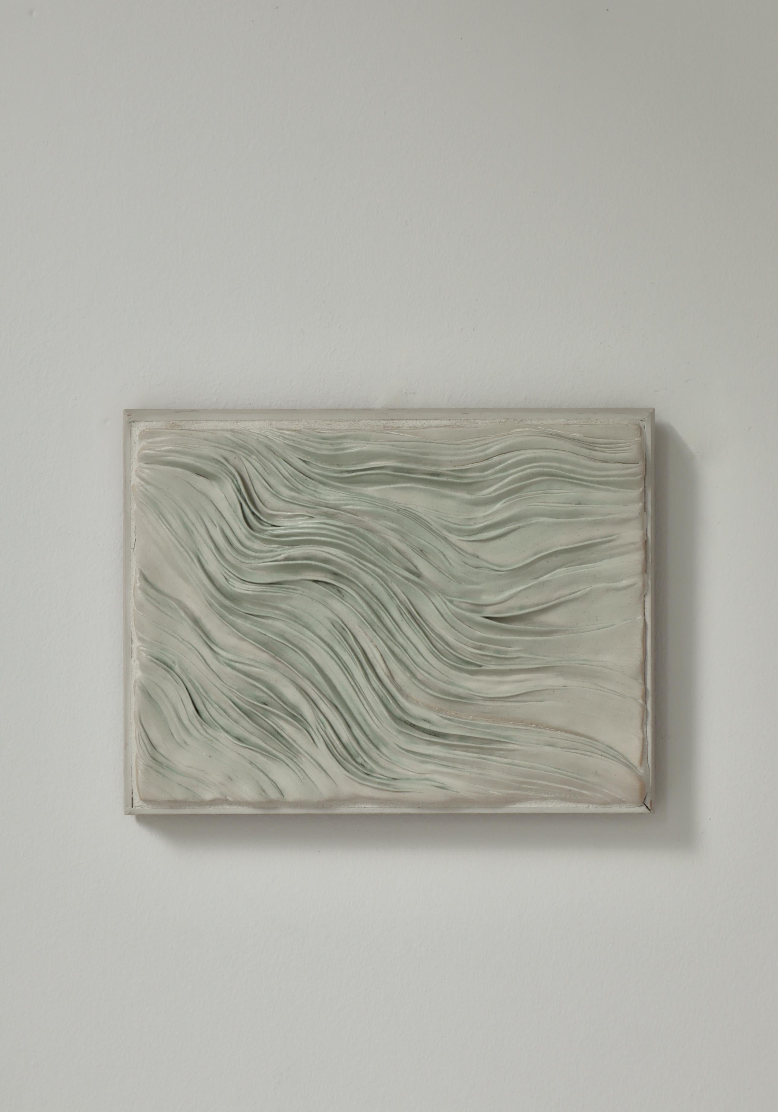 Danois Relief mural moderne danois en grès unique par Tove Anderberg, Danemark, années 1970 en vente