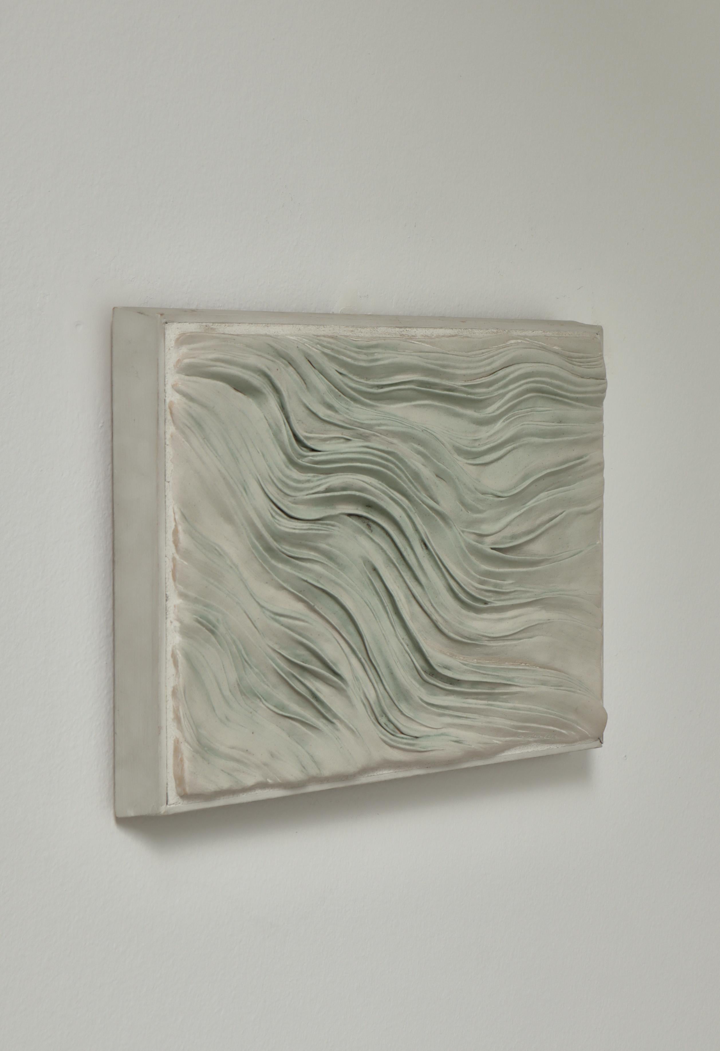 Relief mural moderne danois en grès unique par Tove Anderberg, Danemark, années 1970 Bon état - En vente à Odense, DK