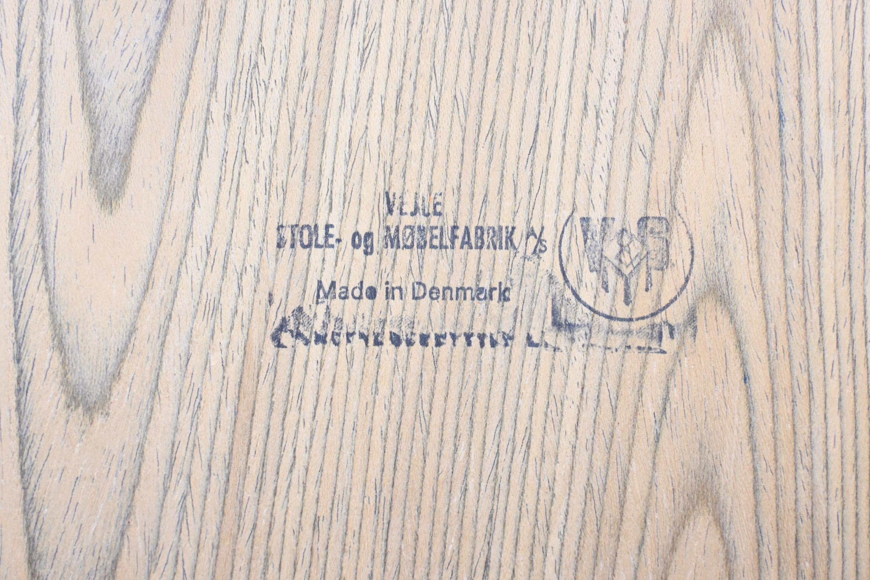 Danish Modern Vejle Stole Mobelfabrik Teak Side Tables, a Pair 6
