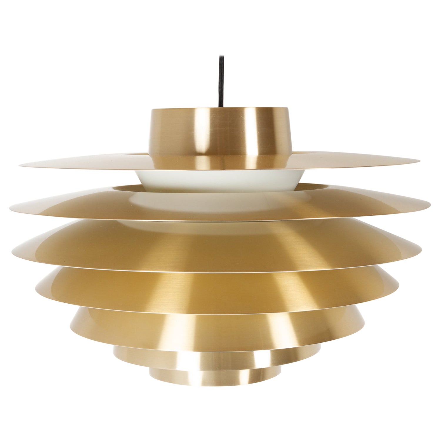Danish Modern Verona Ceiling Pendant by Svend Middelboe for Nordisk Solar 1970s