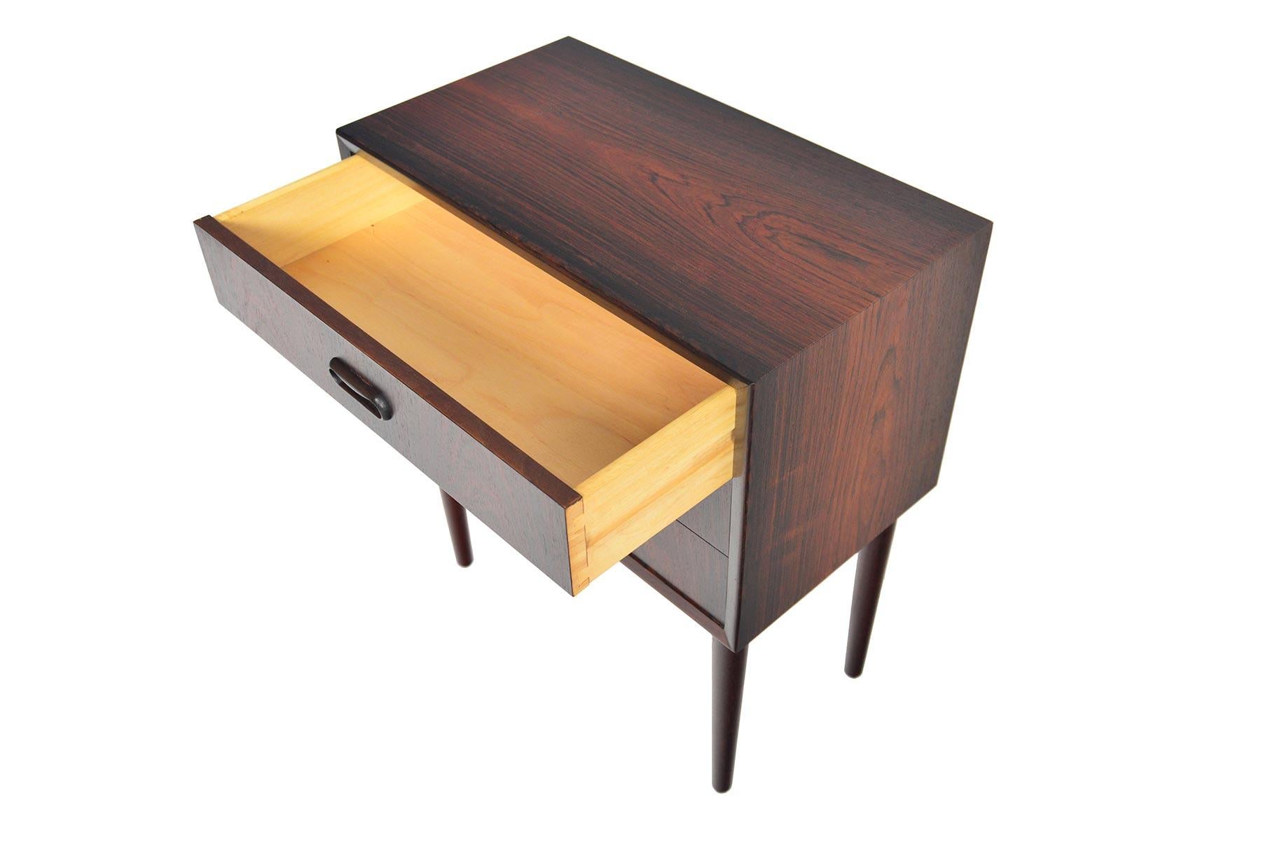 Danish Modern Vodder Style Rosewood Chest In Good Condition In Berkeley, CA