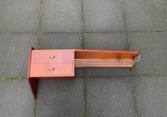 Dänisches modernes Wand Hung Hall- oder Eingangsbereich-Set aus Teakholz