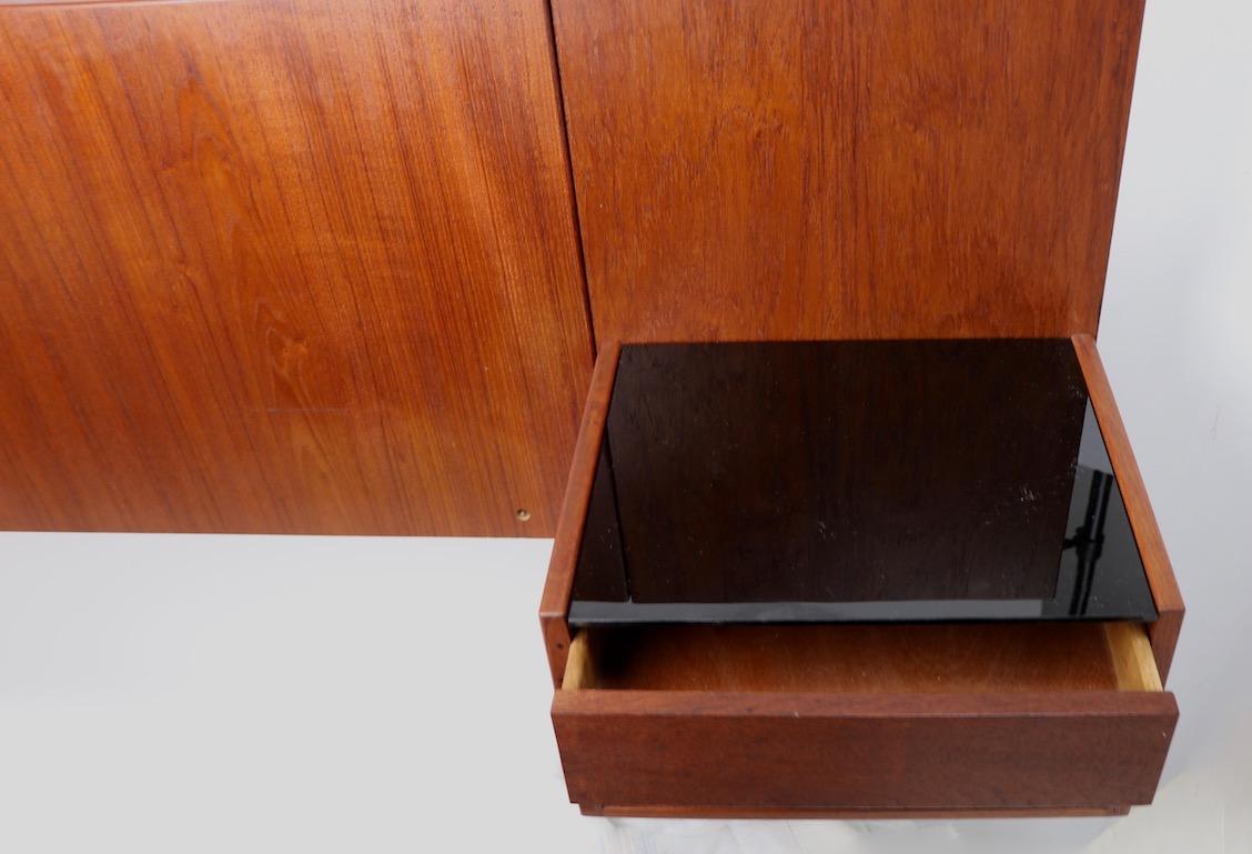 20th Century Danish Modern Wall Mount Headboard by Wegner for GETAMA