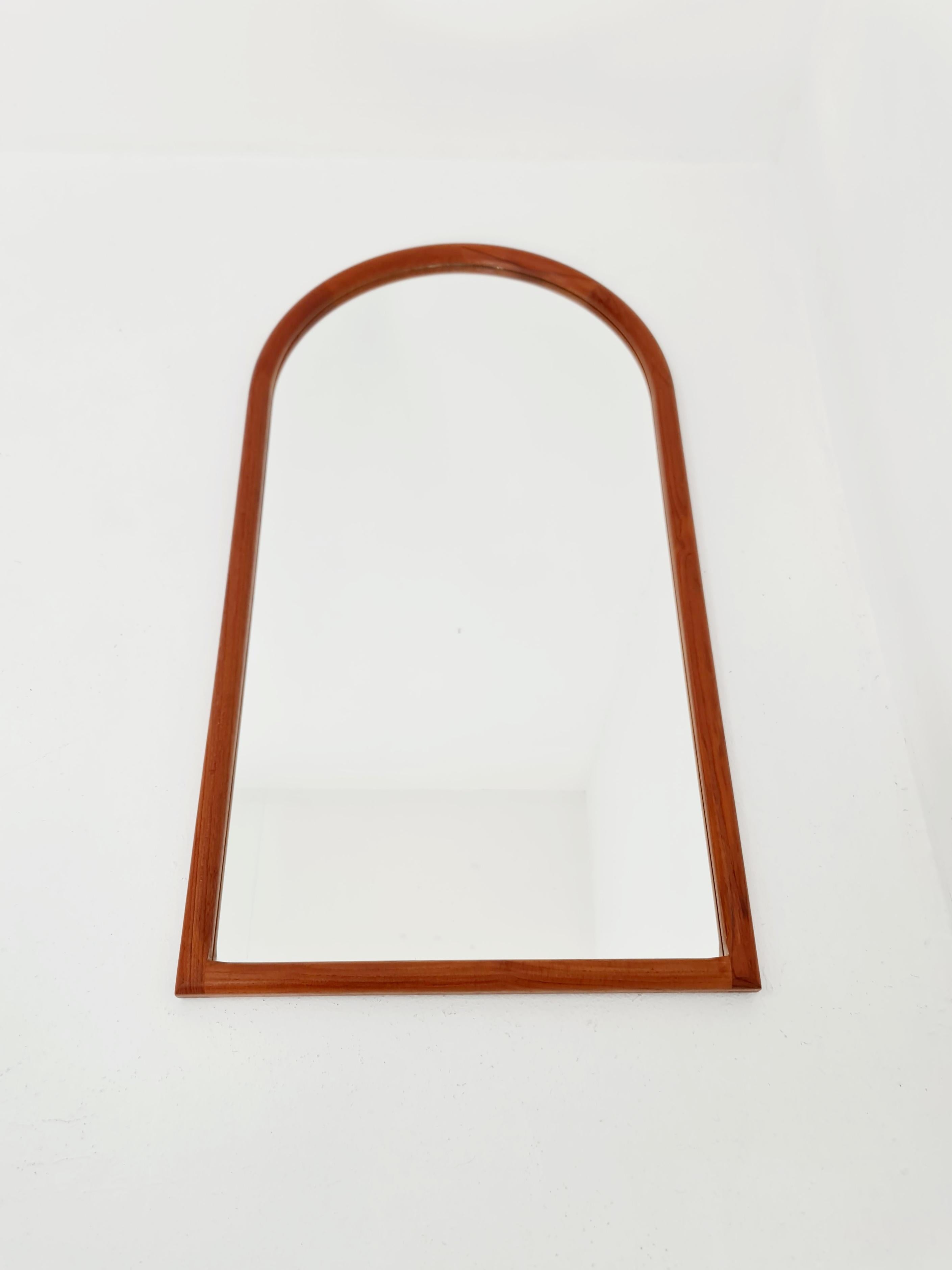 Dänischer moderner Wandspiegel von Kai Kristiansen für Aksel Kjersgaard, 1960 im Angebot 5