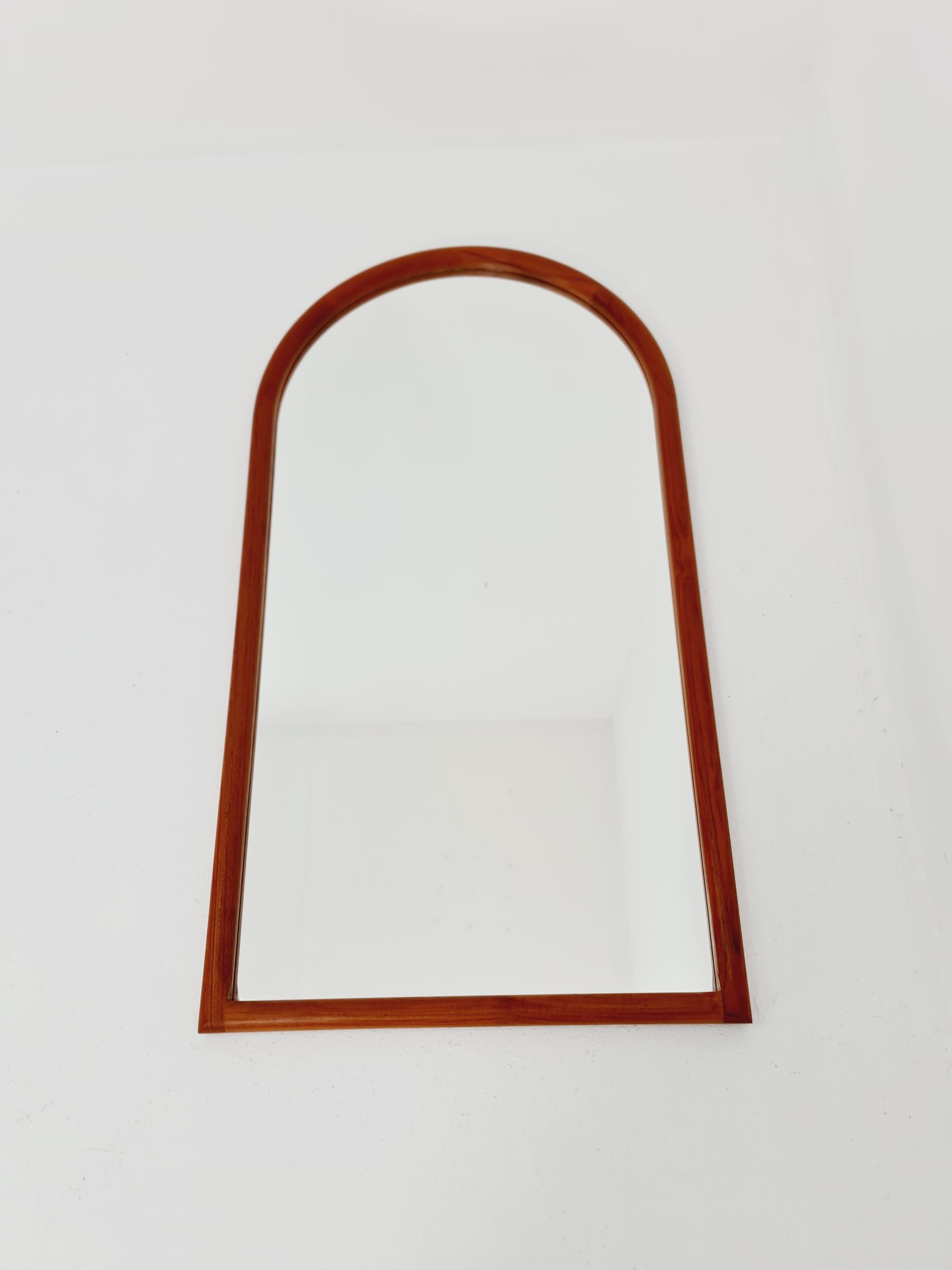 Dänischer moderner Wandspiegel von Kai Kristiansen für Aksel Kjersgaard, 1960 im Angebot 3