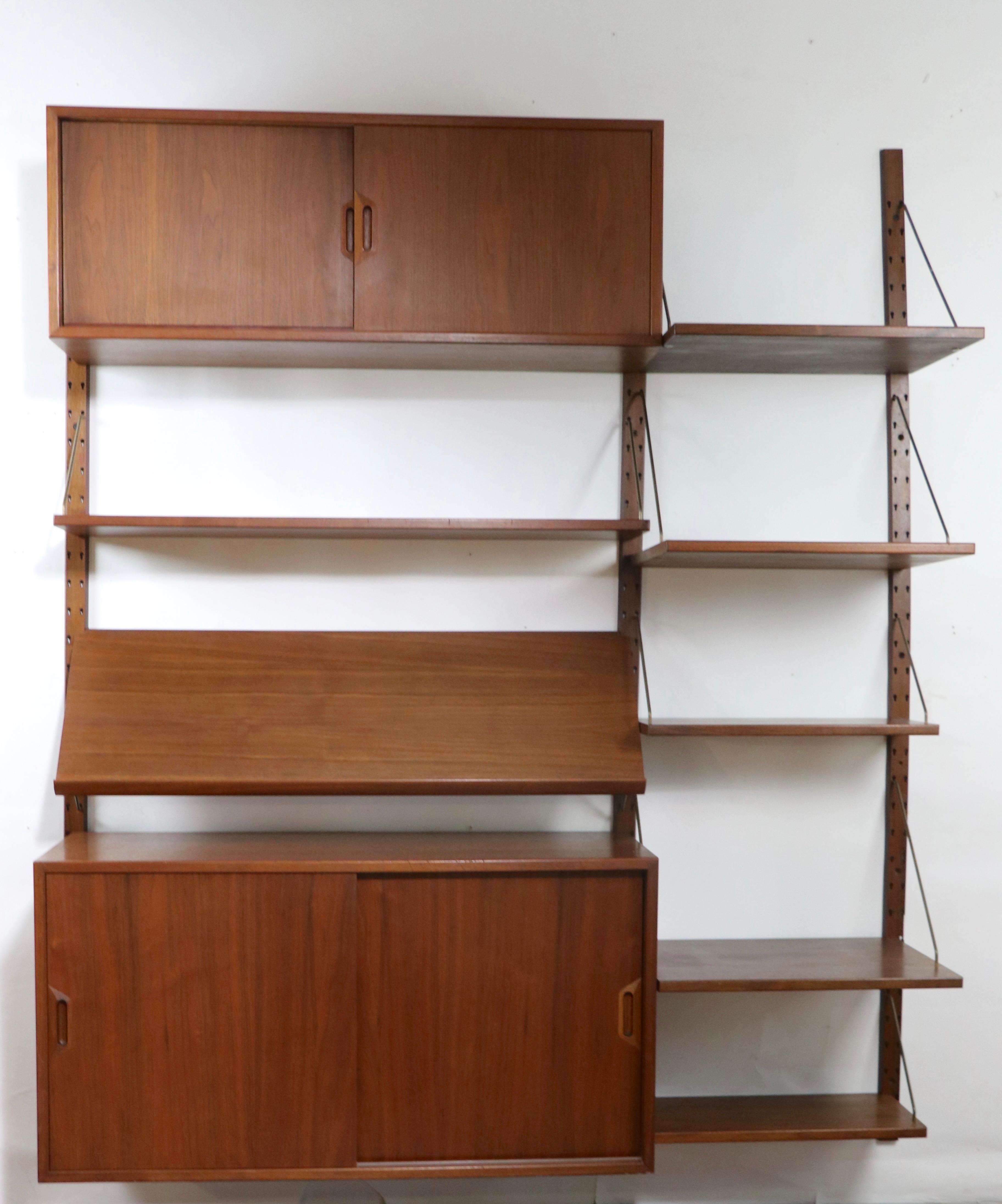 Danish Modern Wall Unit by Sven Ellekaer Imported by Raymor 1