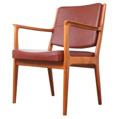 Retro Danish Modern Walnut Arm Chair