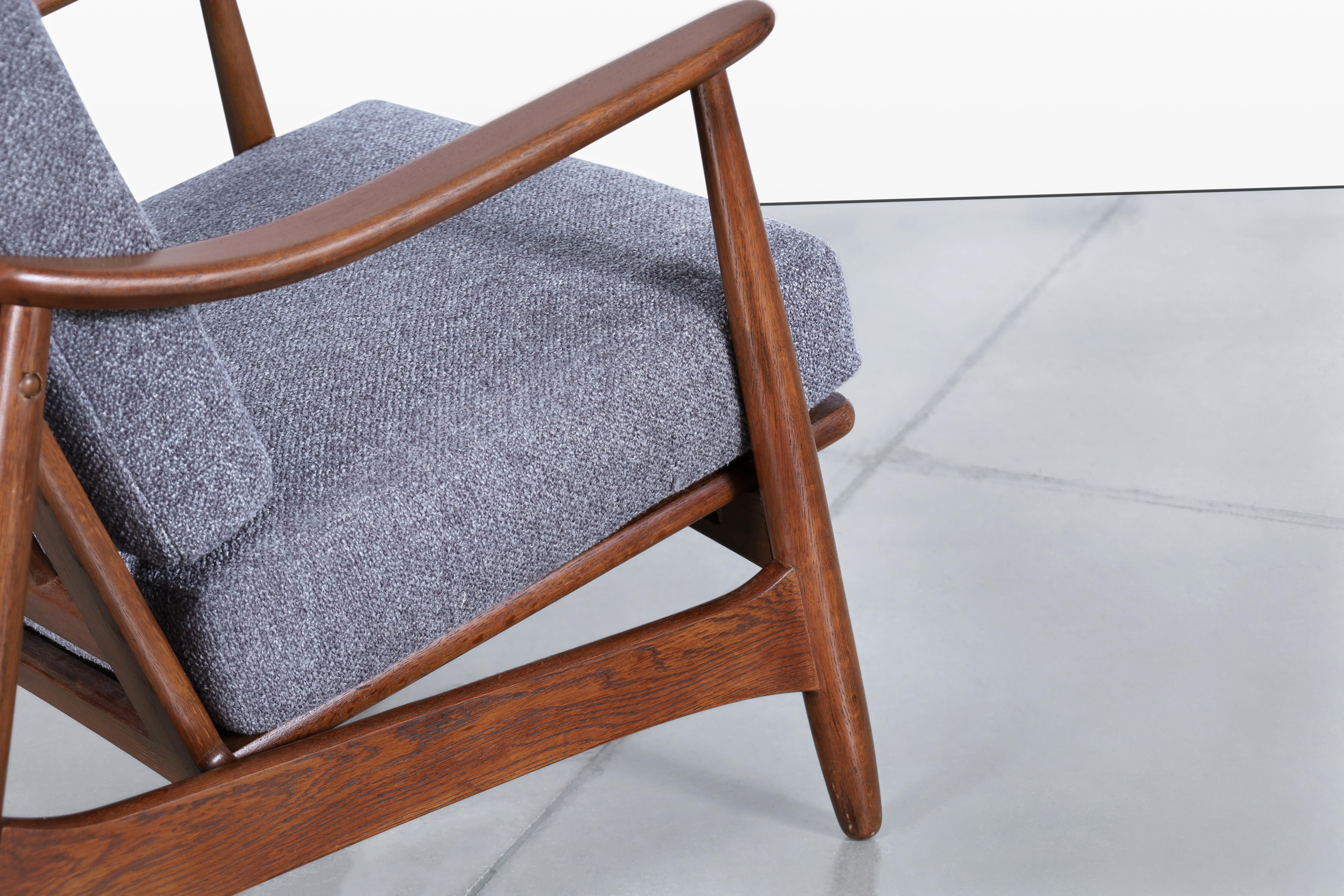Silla de salón moderna danesa de nogal de Torben Strandgaard en venta 3