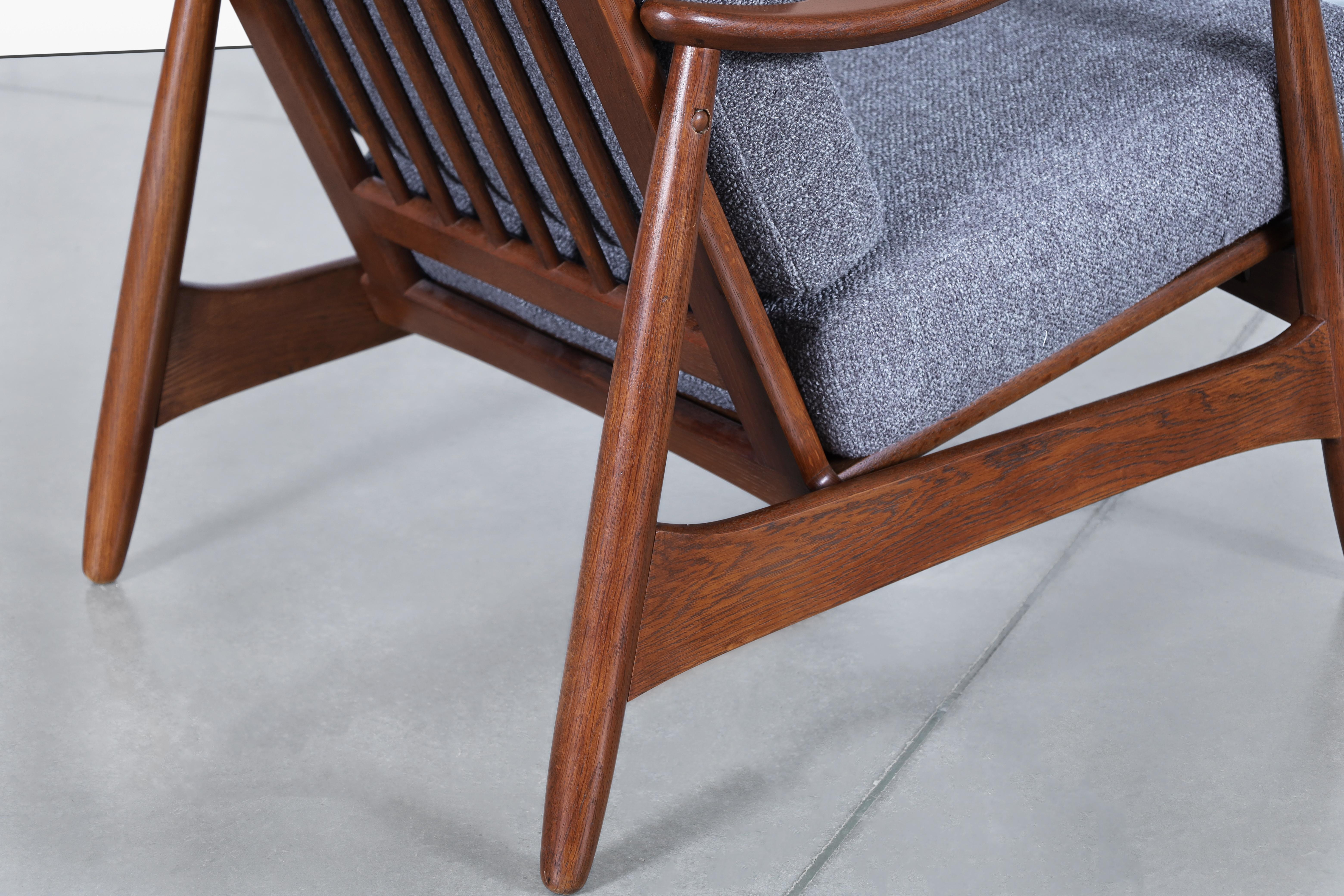 Silla de salón moderna danesa de nogal de Torben Strandgaard en venta 4