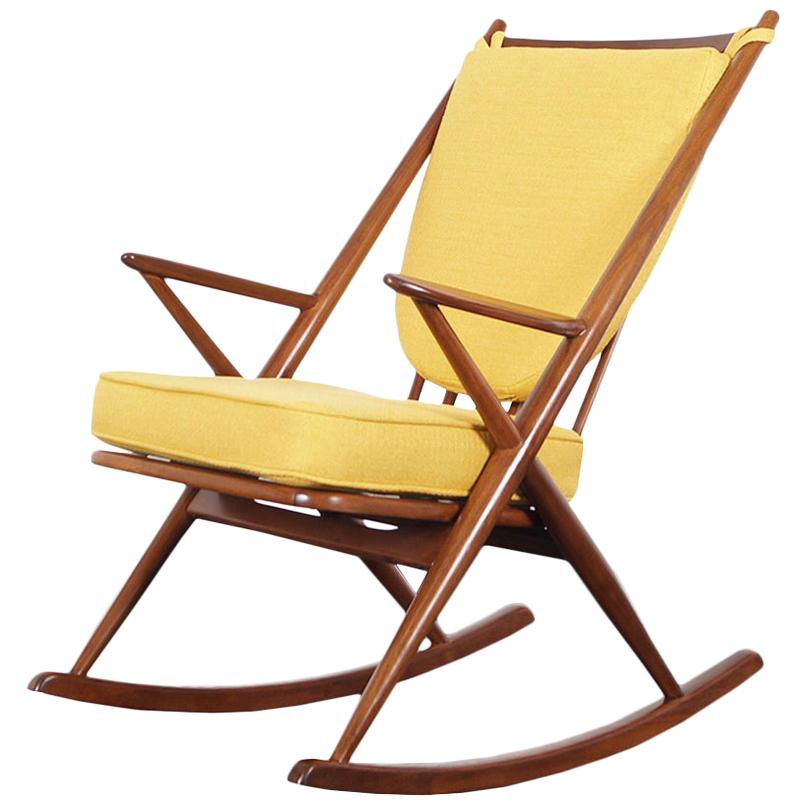Danish Designed Rocking Chair at 1stdibs