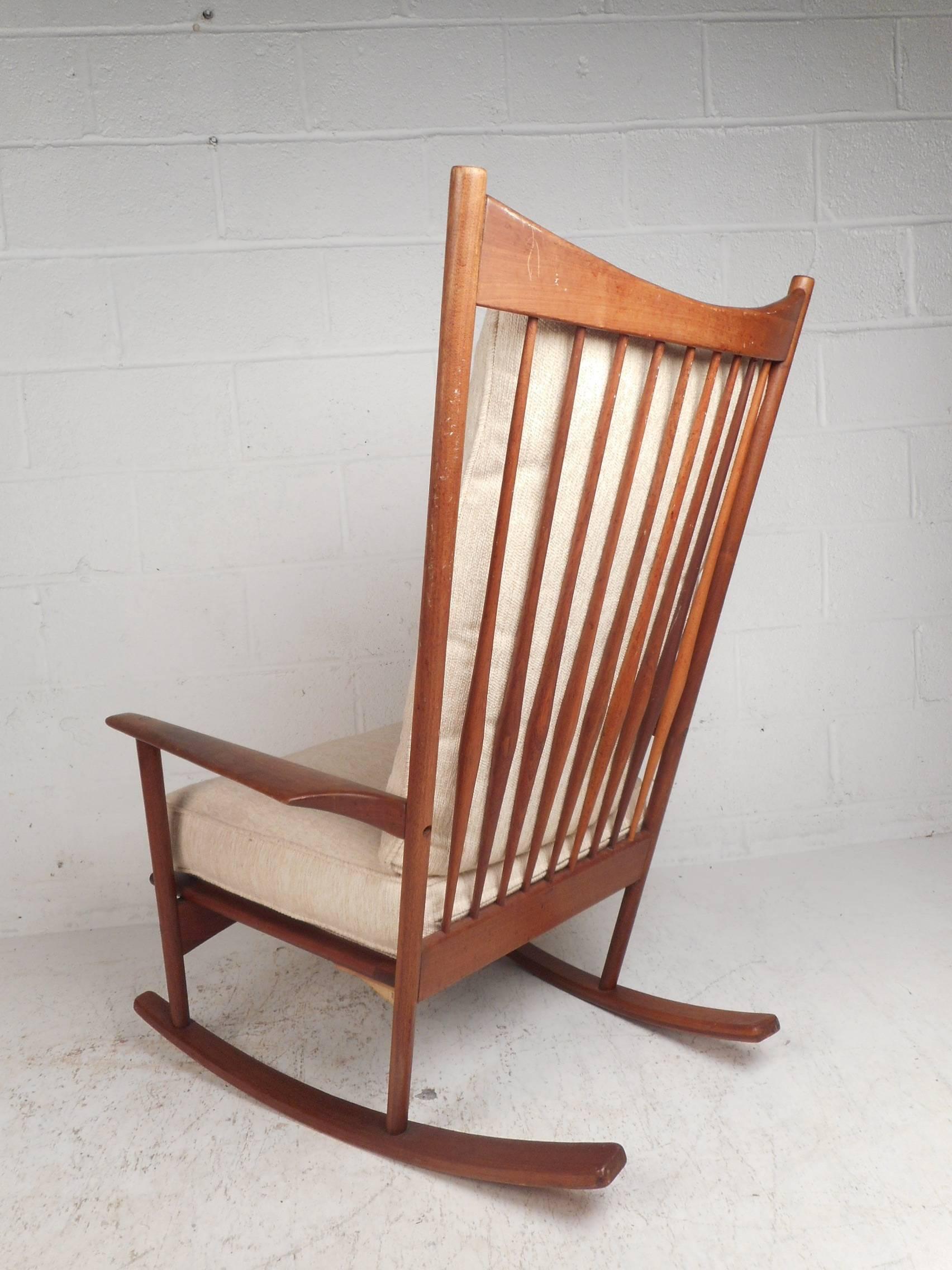 walnut rocking chairs
