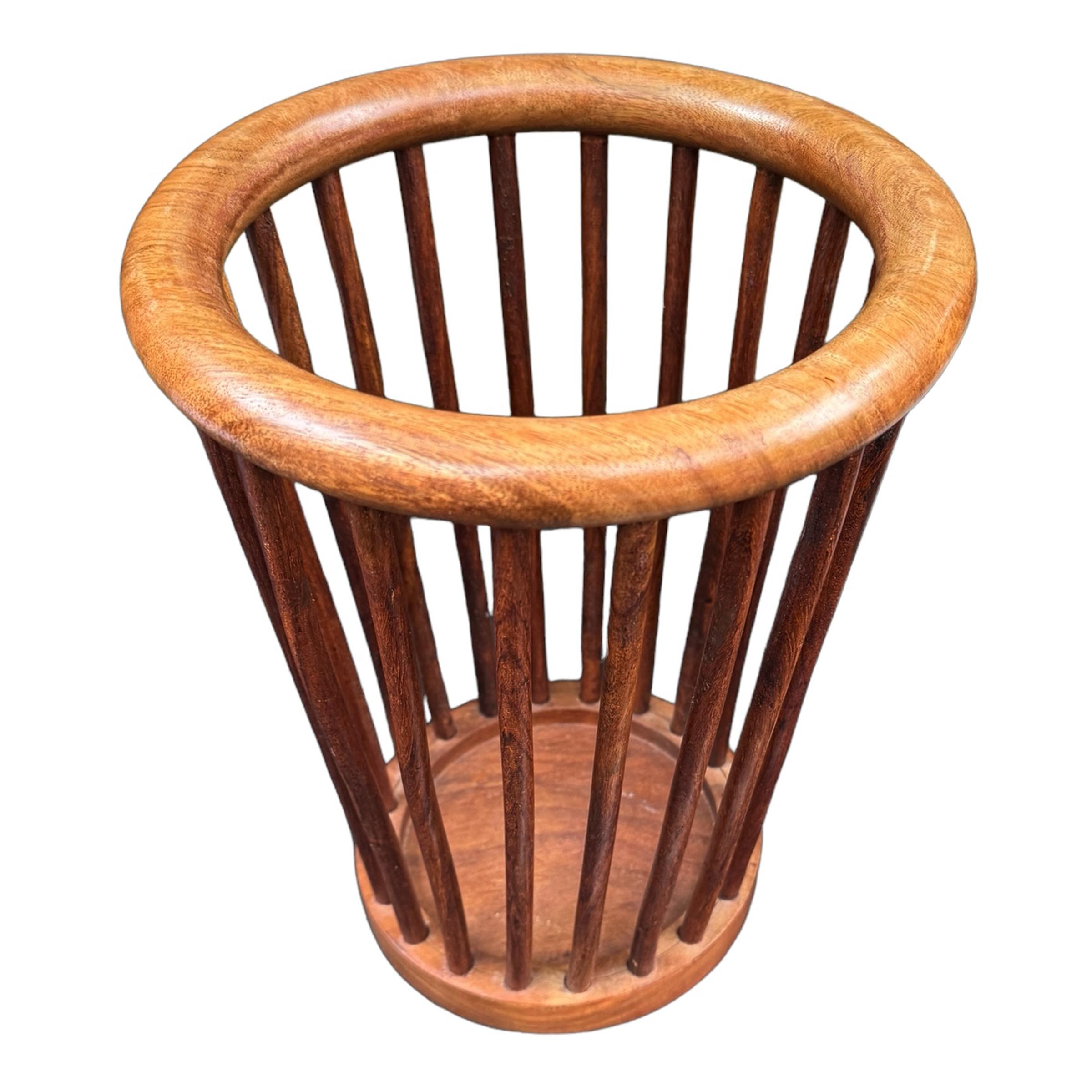 20th Century Danish Modern Wastepaper Basket For Sale