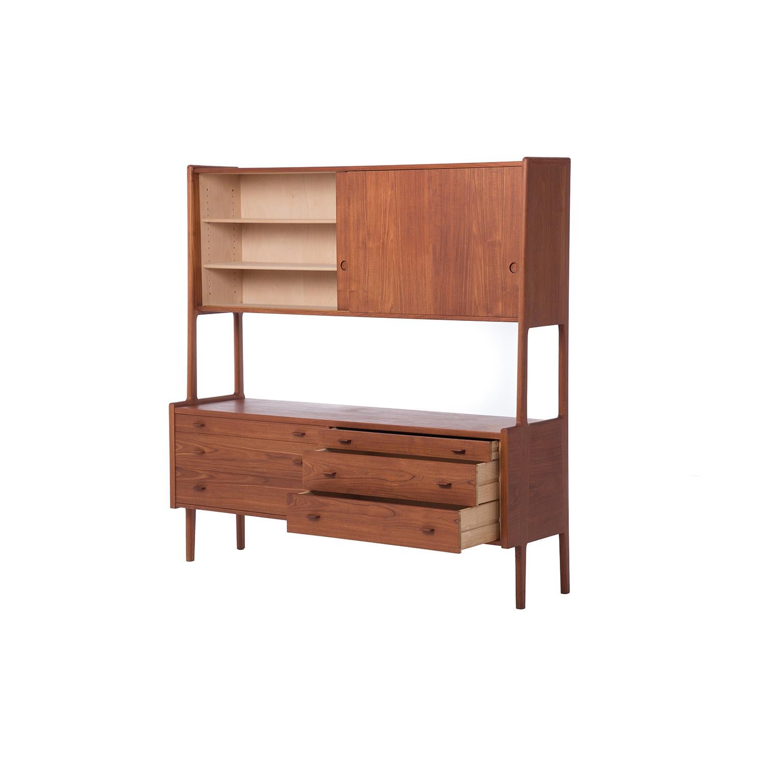 Oiled Danish Modern Wegner Sideboard